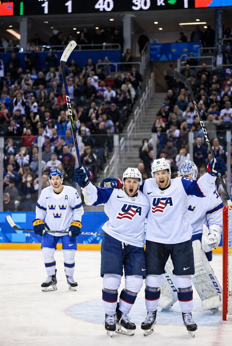 USA vs Sweden Ice Hockey Rivalry